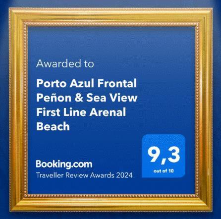 Porto Azul 10A Frontal Penon & Sea View First Line Arenal Beach Calpe Exterior foto