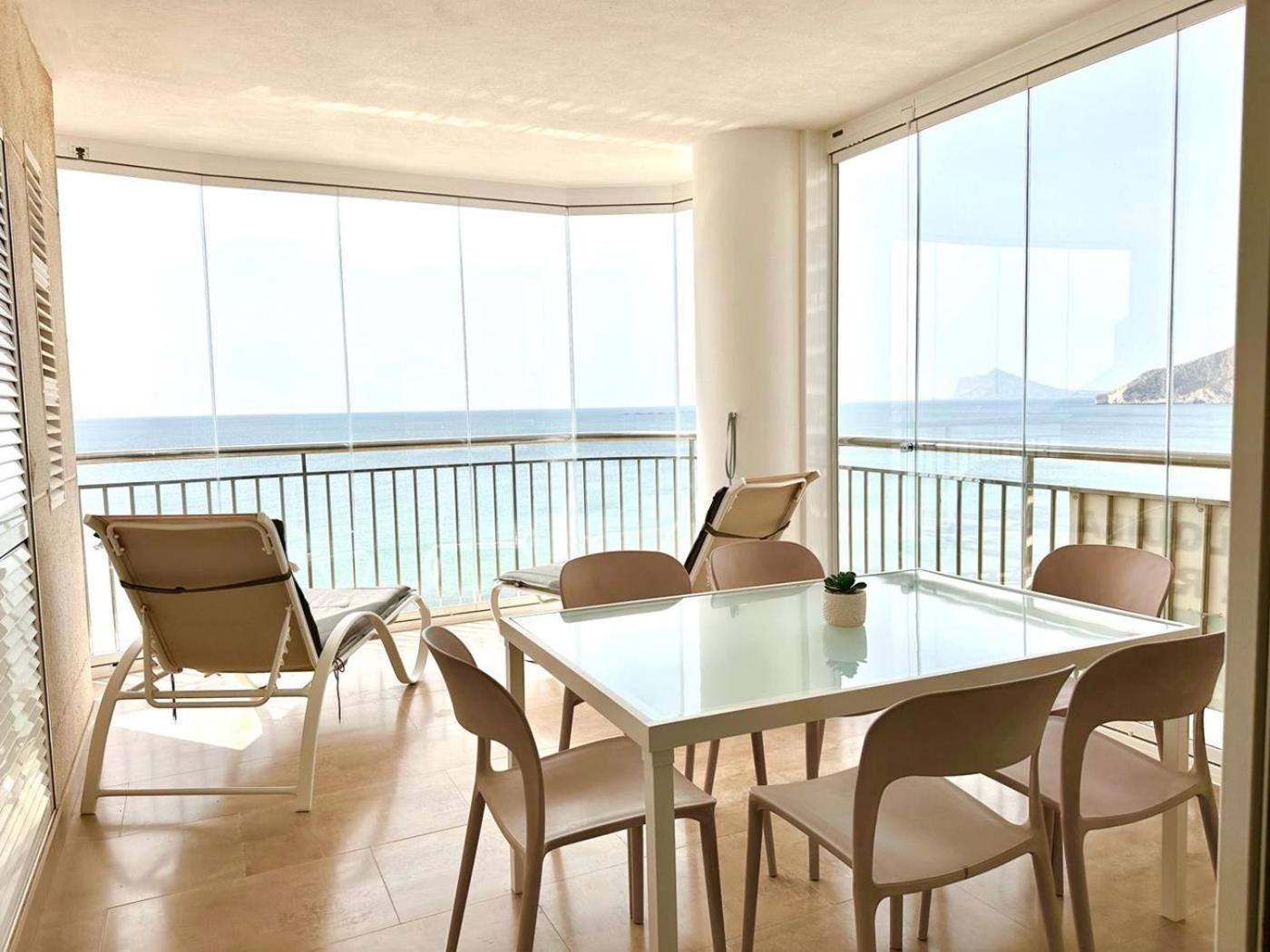 Porto Azul 10A Frontal Penon & Sea View First Line Arenal Beach Calpe Exterior foto