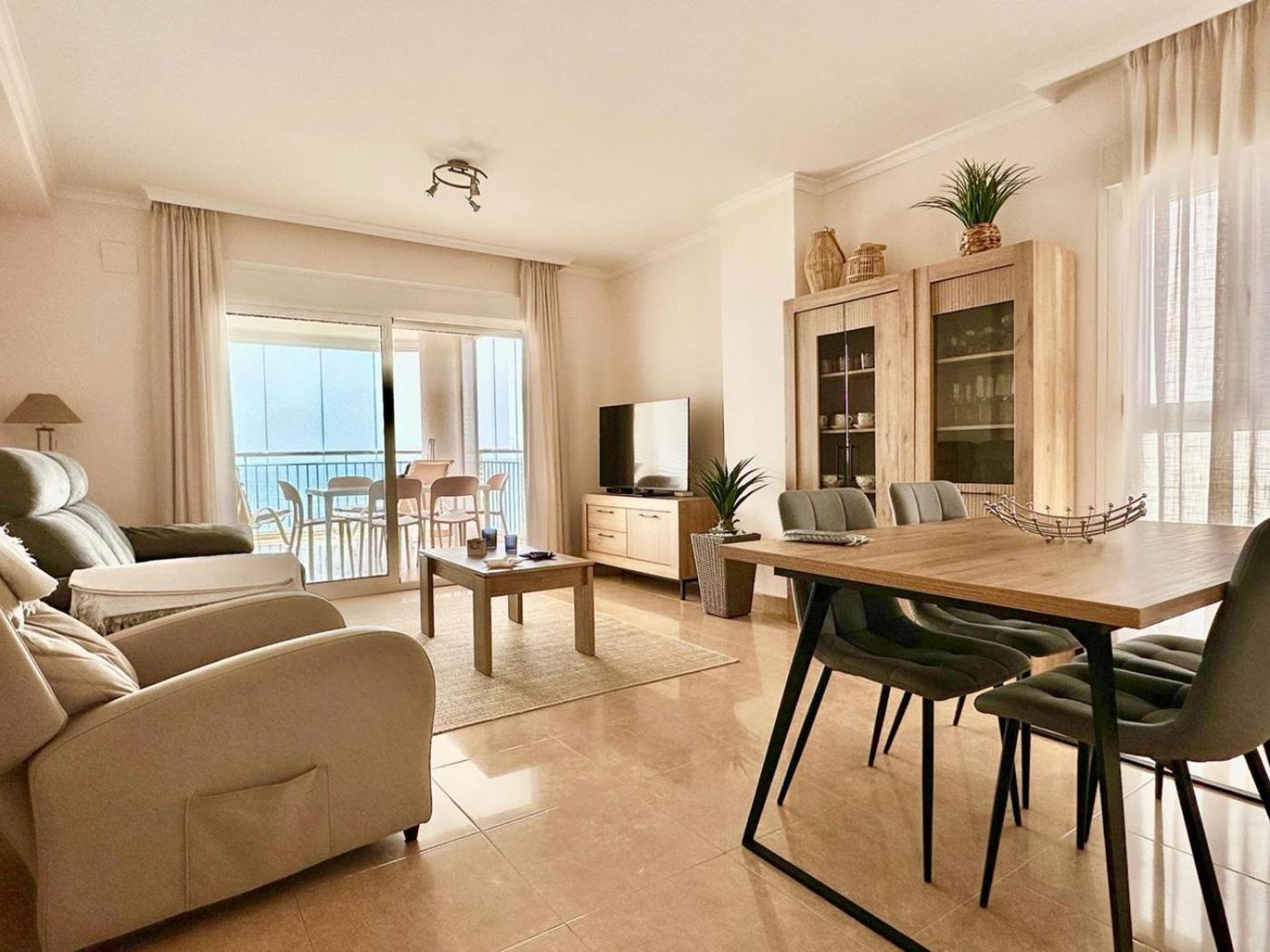 Porto Azul 10A Frontal Penon & Sea View First Line Arenal Beach Calpe Exterior foto